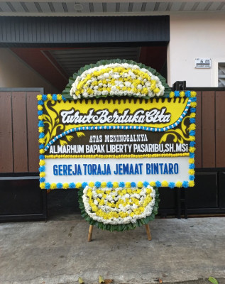 Papan Bunga Duka di Suka Dalem