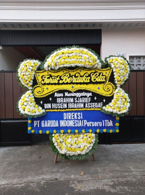 Papan Bunga Duka di Suka Dalem