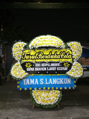 Papan Bunga Duka di Suka Dalem