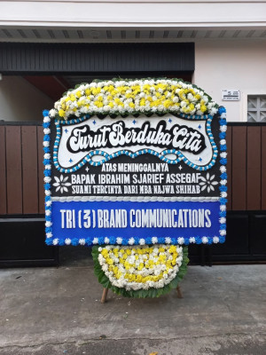 Papan Bunga Duka di Suka Dalem